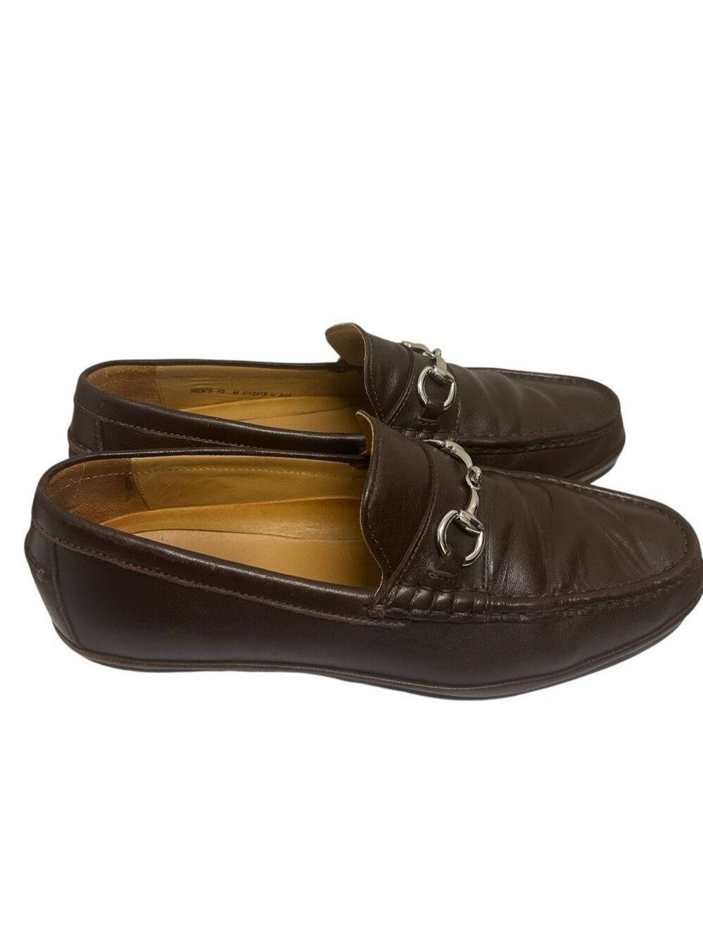 Cole Haan Men Driving Loafers Brown Size 10M Comfortable